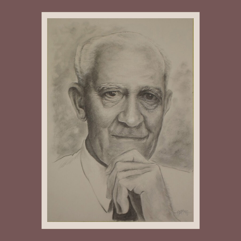 custom portraits illustration by Wayne Fleming